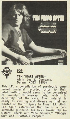ten years after a space in time lp ten years after a space in time lp